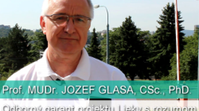 J. Glasa: Môžeme sa stať závislými od liekov?