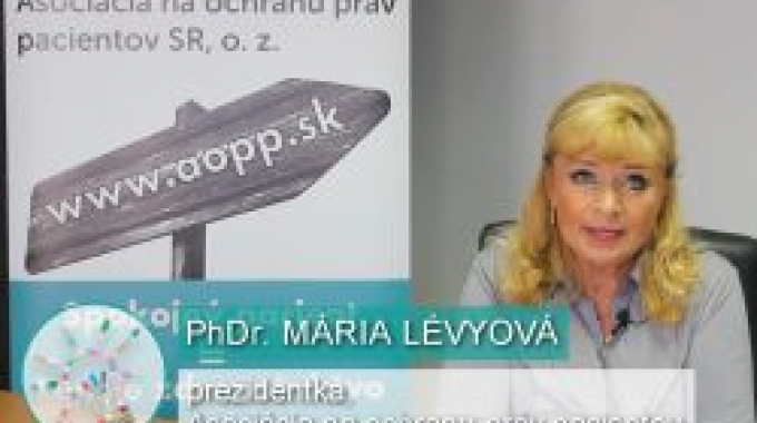 M. Lévyová: Prečo vzdelávať o rozumnom užívaní liekov?